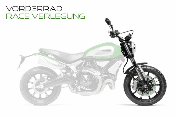 Stahlflex Bremsleitungen für HONDA CBX 1000 Prolink [SC06] ab 81-87 [VR alternativ]